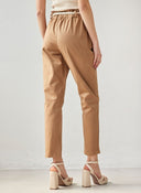 Παντελόνι chino με ζώνη - Κάμελ - thefashionproject.gr - The Fashion Project
