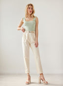 Παντελόνι chino με ζώνη - Ζαχαρί - thefashionproject.gr - The Fashion Project