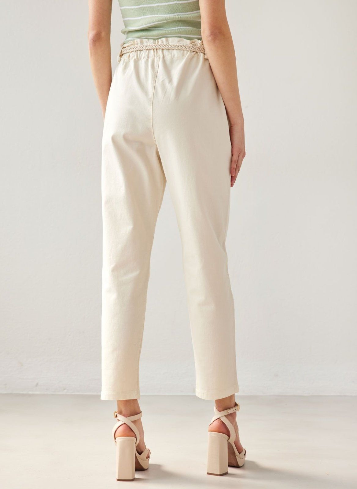 Παντελόνι chino με ζώνη - Ζαχαρί - thefashionproject.gr - The Fashion Project
