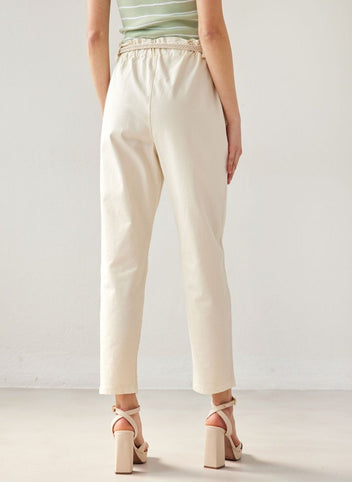 Παντελόνι chino με ζώνη - Ζαχαρί - thefashionproject.gr - The Fashion Project