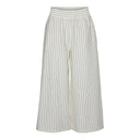 Παντελόνι culotte με ρίγες AWARE 10305147 - Μπεζ - thefashionproject.gr - AWARE by VERO MODA