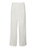 Παντελόνι κιπούρ με λάστιχο Vero Moda 10303864 - Λευκό - thefashionproject.gr - VERO MODA