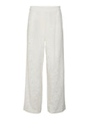 Παντελόνι κιπούρ με λάστιχο Vero Moda 10303864 - Λευκό - thefashionproject.gr - VERO MODA