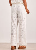 Παντελόνι κιπούρ με λάστιχο Vero Moda 10303864 - Λευκό - thefashionproject.gr - VERO MODA