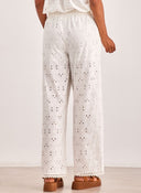 Παντελόνι κιπούρ με λάστιχο Vero Moda 10303864 - Λευκό - thefashionproject.gr - VERO MODA