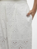 Παντελόνι κιπούρ με λάστιχο Vero Moda 10303864 - Λευκό - thefashionproject.gr - VERO MODA