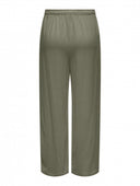 Παντελόνι με λινό ONLY 15322263 - Χακί - thefashionproject.gr - ONLY