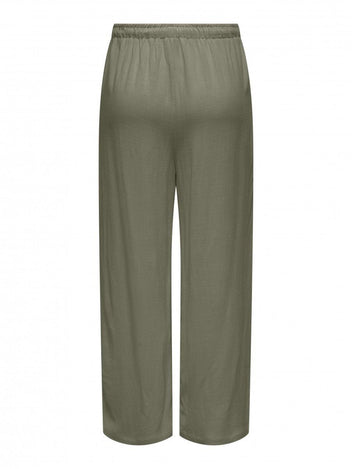 Παντελόνι με λινό ONLY 15322263 - Χακί - thefashionproject.gr - ONLY
