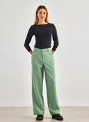 Παντελόνι office ONLY 15258191 - Lime - thefashionproject.gr - ONLY