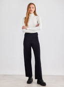 Παντελόνι πλεκτό Vero Moda 10276015 - Μαύρο - thefashionproject.gr - VERO MODA