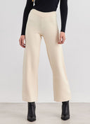 Παντελόνι πλεκτό Vero Moda 10276015 - Μπεζ - thefashionproject.gr - VERO MODA