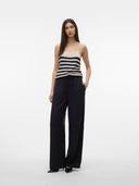 Παντελόνι σε loose γραμμή Vero Moda 10304898 - Μαύρο - thefashionproject.gr - VERO MODA