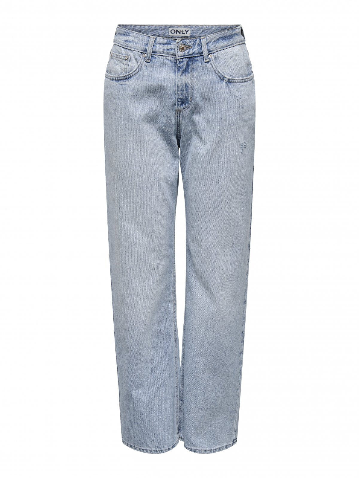 Παντελόνι τζιν ELLA STRAIGHT ONLY 15337154 - Μπλε jean - thefashionproject.gr - ONLY