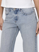 Παντελόνι τζιν ELLA STRAIGHT ONLY 15337154 - Μπλε jean - thefashionproject.gr - ONLY