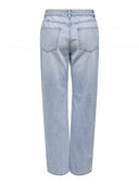Παντελόνι τζιν ELLA STRAIGHT ONLY 15337154 - Μπλε jean - thefashionproject.gr - ONLY