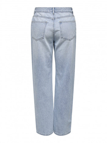 Παντελόνι τζιν ELLA STRAIGHT ONLY 15337154 - Μπλε jean - thefashionproject.gr - ONLY