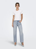 Παντελόνι τζιν ELLA STRAIGHT ONLY 15337154 - Μπλε jean - thefashionproject.gr - ONLY