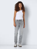 Παντελόνι τζιν Moni Highwaist straight Noisy May 27027468 - Γκρι - thefashionproject.gr - NOISY MAY