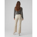 Παντελόνι τζιν SHEILA flare Vero Moda 10289924 - Μπεζ - thefashionproject.gr - VERO MODA