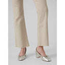 Παντελόνι τζιν SHEILA flare Vero Moda 10289924 - Μπεζ - thefashionproject.gr - VERO MODA