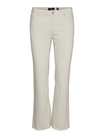 Παντελόνι τζιν SHEILA flare Vero Moda 10289924 - Μπεζ - thefashionproject.gr - VERO MODA