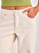 Παντελόνι τζιν wide leg Vero moda 10305310 - Μπεζ - thefashionproject.gr - VERO MODA