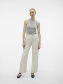Παντελόνι τζιν wide leg Vero moda 10305310 - Μπεζ - thefashionproject.gr - VERO MODA