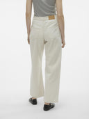 Παντελόνι τζιν wide leg Vero moda 10305310 - Μπεζ - thefashionproject.gr - VERO MODA