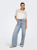 Παντελόνι τζιν wideleg HOPE ONLY 15338254 - Μπλε jean - thefashionproject.gr - ONLY