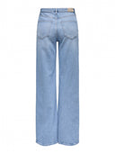 Παντελόνι τζιν wideleg JUIICY ONLY 15345249 - Μπλε denim - thefashionproject.gr - ONLY