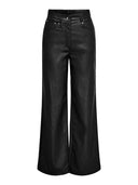 Παντελόνι wide leg δερματίνη ONLY 15264688