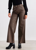 Παντελόνι wide leg δερματίνη ONLY 15264688