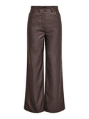 Παντελόνι wide leg δερματίνη ONLY 15264688