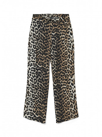 Παντελόνι wide leg με print Vero Moda 10303759 - Leopard - thefashionproject.gr - VERO MODA