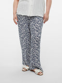 Παντελόνι wide leg plus size Vero Moda curve 10282479 - Μπλε σκούρο - thefashionproject.gr - VERO MODA CURVE