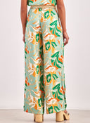 Παντελόνι wide leg σατέν με print ONLY 15315870 - Μέντα - thefashionproject.gr - ONLY
