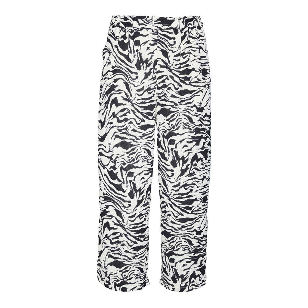 Παντελόνι wide leg υφασμάτινο plus size Vero Moda Curve 10305493 - Ζαχαρί - thefashionproject.gr - VERO MODA CURVE
