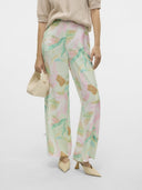 Παντελόνι wide leg υφασμάτινο Vero Moda 10303759 - Multi - thefashionproject.gr - VERO MODA