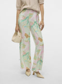 Παντελόνι wide leg υφασμάτινο Vero Moda 10303759 - Multi - thefashionproject.gr - VERO MODA
