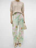 Παντελόνι wide leg υφασμάτινο Vero Moda 10303759 - Multi - thefashionproject.gr - VERO MODA