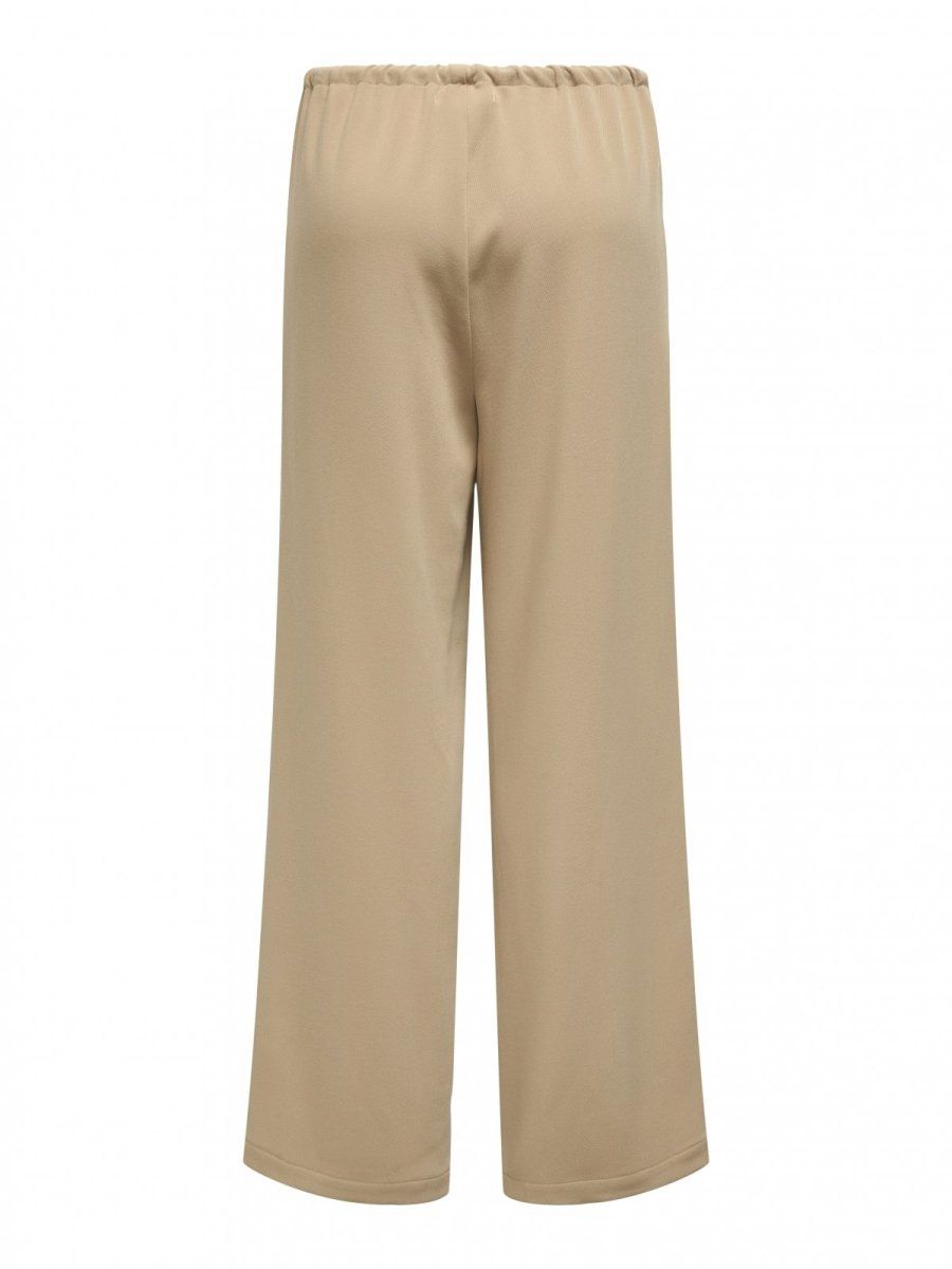 Παντελόνι wideleg με λάστιχο ONLY 15338922 - Caramel - thefashionproject.gr - ONLY