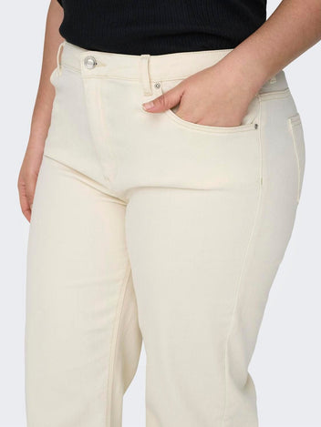 Παντελόνι Wilie wideleg plus size CARMAKOMA 15310701 - Μπεζ - thefashionproject.gr - CARMAKOMA