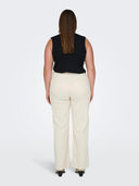 Παντελόνι Wilie wideleg plus size CARMAKOMA 15310701 - Μπεζ - thefashionproject.gr - CARMAKOMA