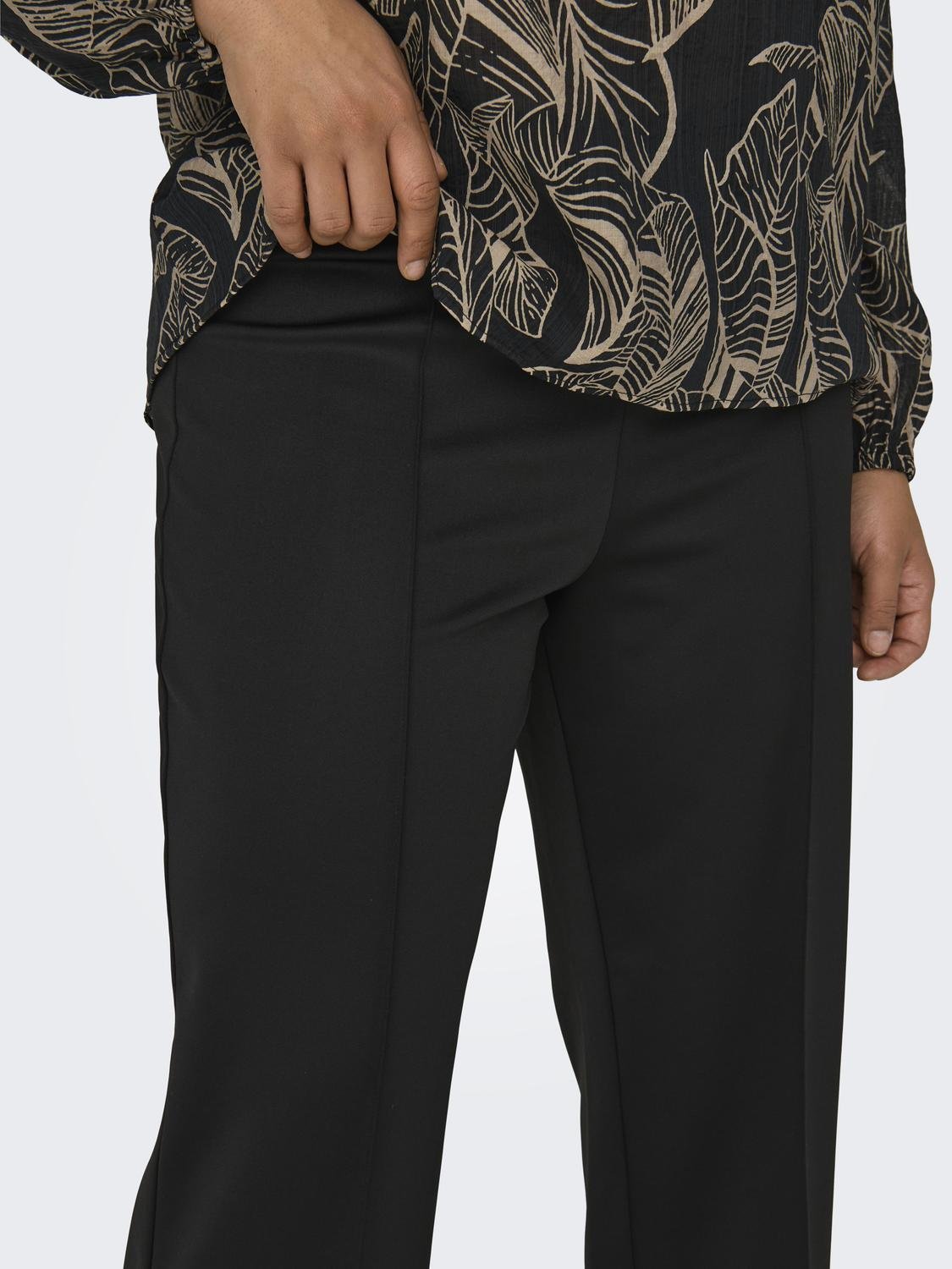 Παντελόνι υφασμάτινο plus size CARMAKOMA 15312009 - Μαύρο - thefashionproject.gr - CARMAKOMA