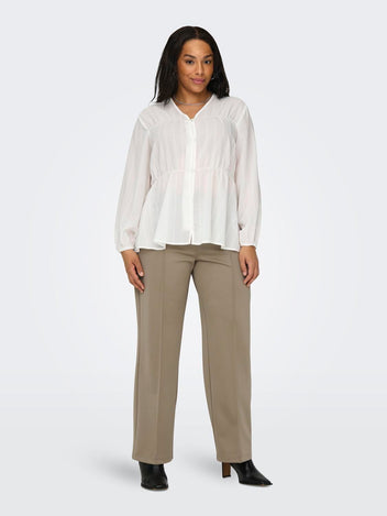 Παντελόνι υφασμάτινο plus size CARMAKOMA 15312009 - Τάουπε - thefashionproject.gr - CARMAKOMA