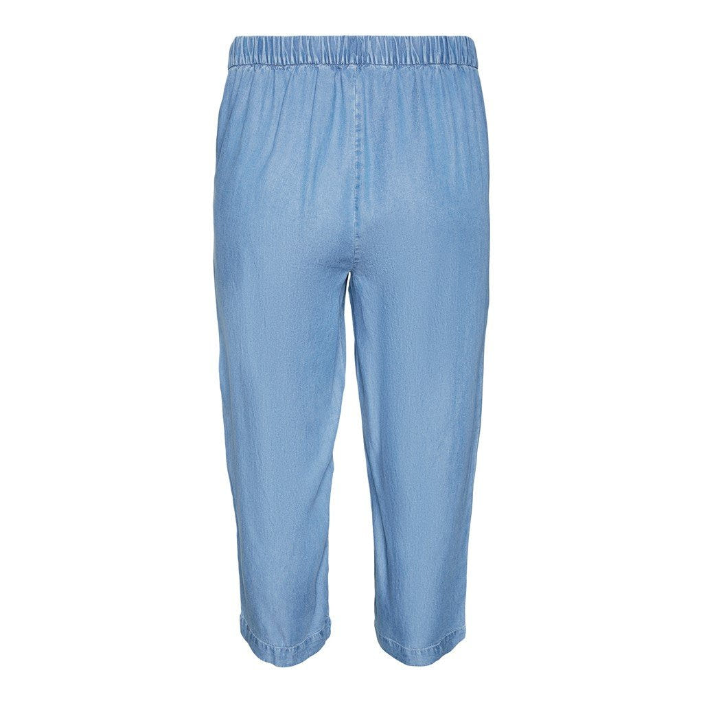 Παντελόνι υφασμάτινο Vero Moda Curve 10305636 - Μπλε denim - thefashionproject.gr - VERO MODA CURVE