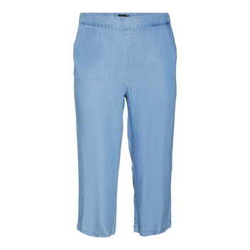 Παντελόνι υφασμάτινο Vero Moda Curve 10305636 - Μπλε denim - thefashionproject.gr - VERO MODA CURVE