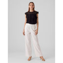 Παντελόνι υφασμάτινο wide leg Vero Moda 10278926 - Λευκό - thefashionproject.gr - VERO MODA