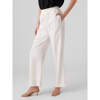 Παντελόνι υφασμάτινο wide leg Vero Moda 10278926 - Λευκό - thefashionproject.gr - VERO MODA