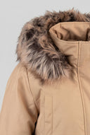 ONLY - Parka Jacket Fur Hood - Camel